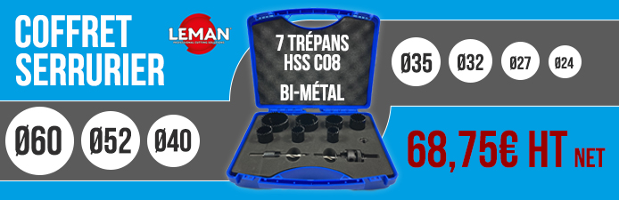Coffret spécial serrurier