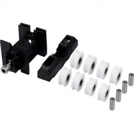Kit chariots de rénovation réglables pour profil aluminium