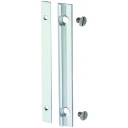Gâches étroites en applique DS6138 avec vis et cale de fixation alu Réf 349262