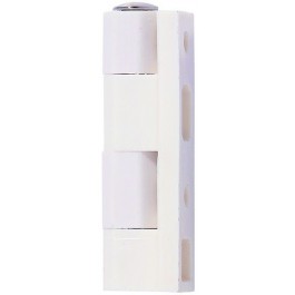 Charnière 4 pans en nylon blanche