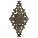 Palmette pour portail en fonte brute