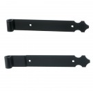 Pentures feston plates (haut) et cambrées (bas)