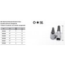 DOUILLE RADIO 1/4 EMBOUT 6 PANS