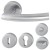 Ensemble Trondheim sur Rosace E1430Z/42K/42KS inox