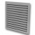 Grille Murale Aluminium Satiné Type 411