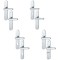 Ensemble Cortina sur plaque longue 195F/300M aluminium